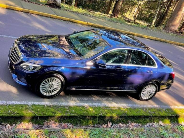 MERCEDES-BENZ - C 180 - 2018/2018 - Azul - R$ 129.900,00