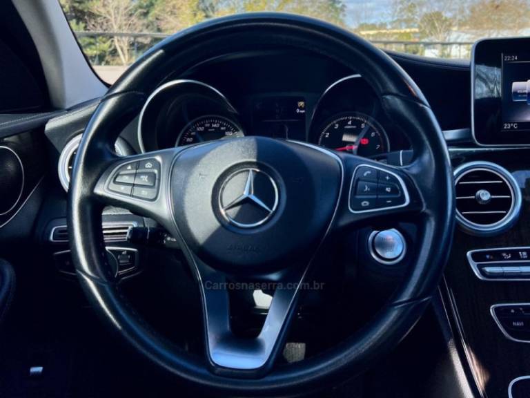 MERCEDES-BENZ - C 180 - 2018/2018 - Azul - R$ 129.900,00