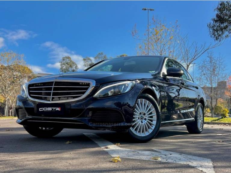 MERCEDES-BENZ - C 180 - 2018/2018 - Azul - R$ 129.900,00